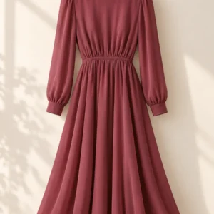 La robe rose poudré — photo illustrative